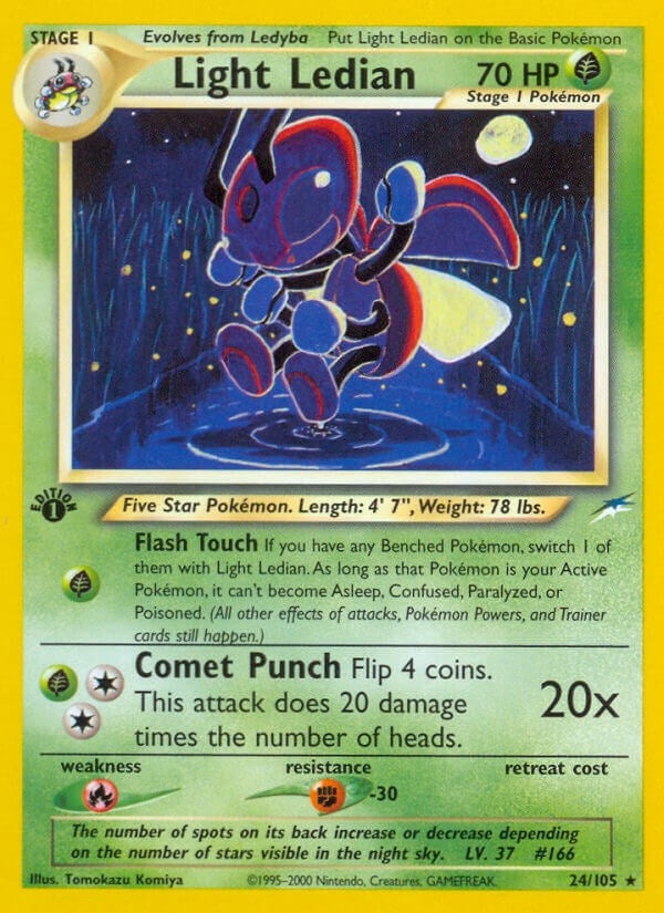 Light Ledian (024/105) (Neo Destiny) (N4)