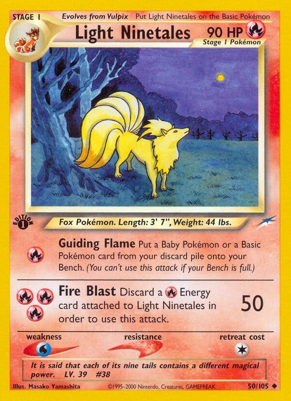 Light Ninetales (050/105) (Neo Destiny) (N4)