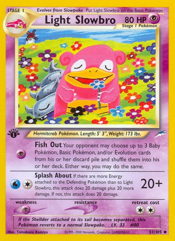 Light Slowbro (051/105) (Neo Destiny) (N4)