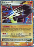 Lucario LV.X (122/123) (Mysterious Treasures) (MT)