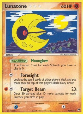 Lunatone 036/107 - Deoxys
