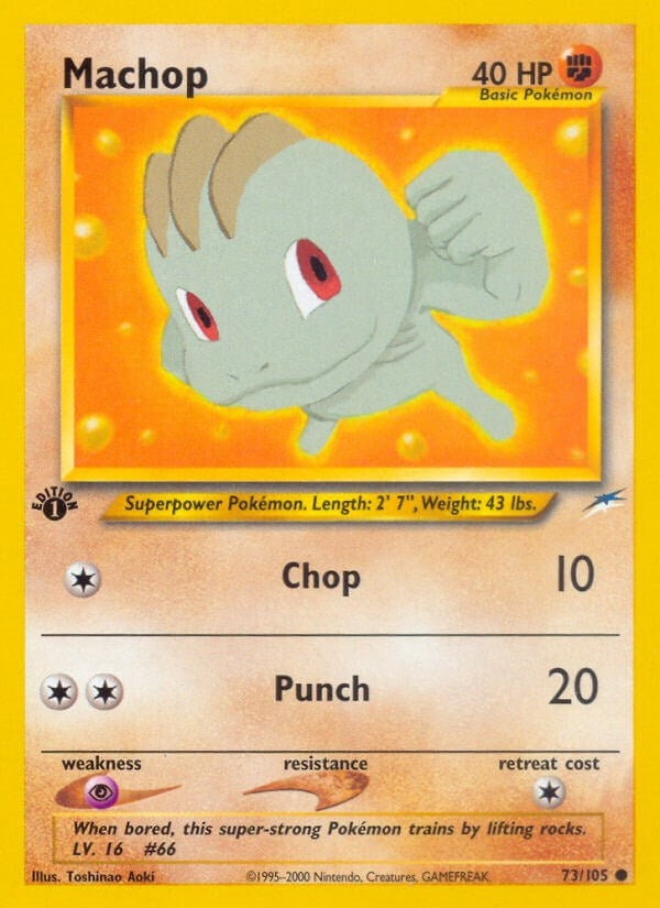 Machop (073/105) (Neo Destiny) (N4)