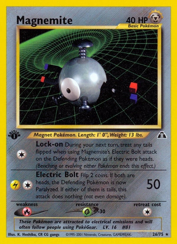 Magnemite (26) (26) (Neo Discovery) (N2)