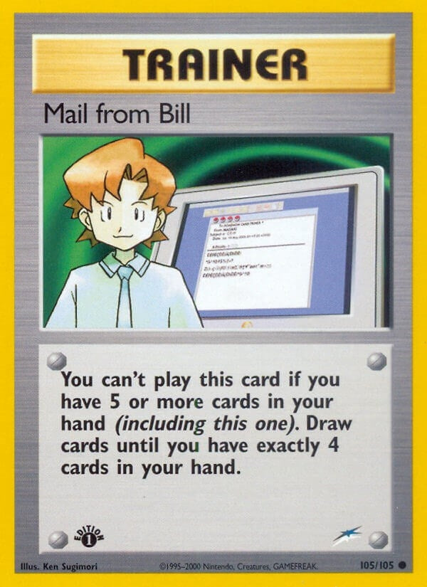 Mail from Bill (105/105) (Neo Destiny) (N4)