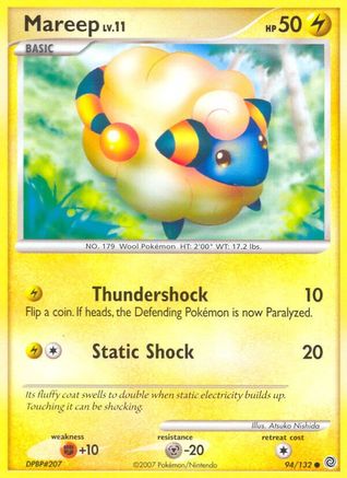 Mareep 094/132 - Secret Wonders