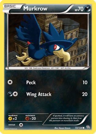 Murkrow 072/124 - Dragons Exalted