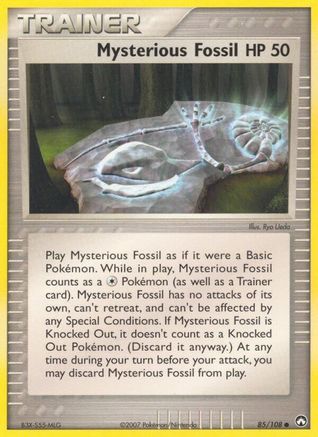 Mysterious Fossil 085/108 - Power Keepers
