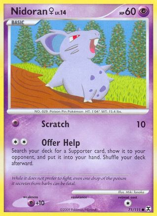 Nidoran F 071/111 - Rising Rivals