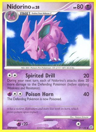 Nidorino 057/132 - Secret Wonders