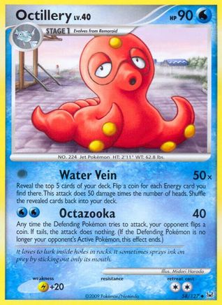 Octillery 058/127 - Platinum