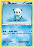 Oshawott (28) (28/114) (Black and White) (BLW)