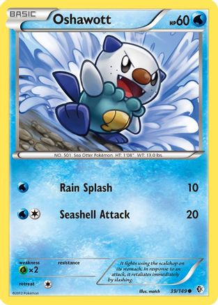 Oshawott 039/149 - Boundaries Crossed