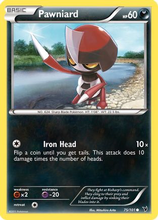 Pawniard 075/101 - Noble Victories Reverse Holofoil