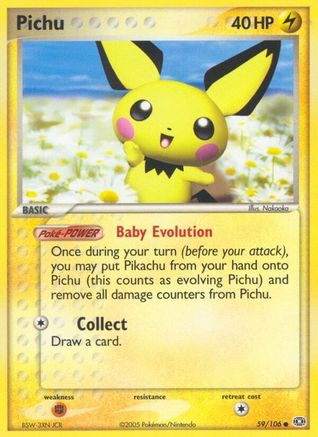 Pichu 059/106 - Emerald