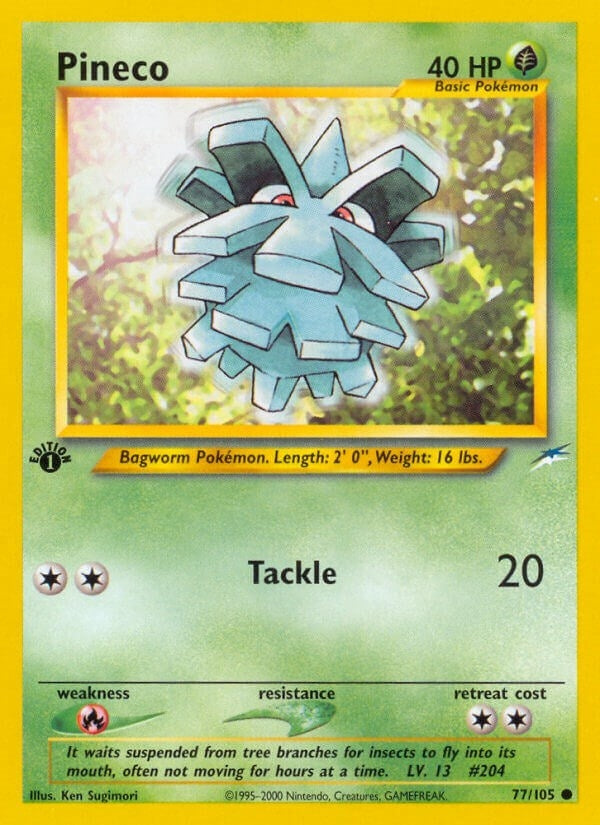 Pineco (077/105) (Neo Destiny) (N4)