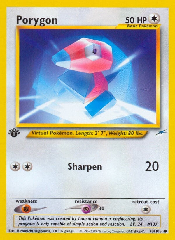 Porygon (078/105) (Neo Destiny) (N4)
