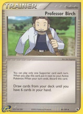 Professor Birch 089/109 - Ruby and Sapphire