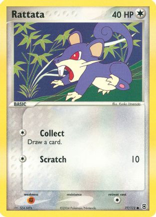Rattata 077/112 - FireRed & LeafGreen
