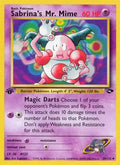 Sabrina's Mr. Mime 059/132 - Gym Challenge 1st Edition