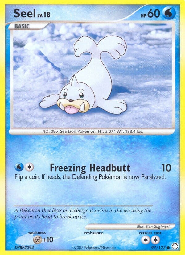 Seel (97/123) (Mysterious Treasures) (MT)