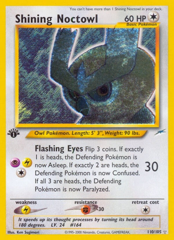 Shining Noctowl (110/105) (Neo Destiny) (N4)