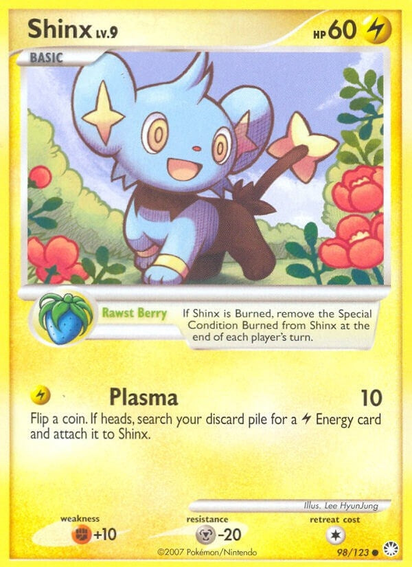 Shinx (98/123) (Mysterious Treasures) (MT)
