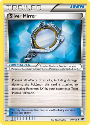 Silver Mirror 089/101 - Plasma Blast Reverse Holofoil