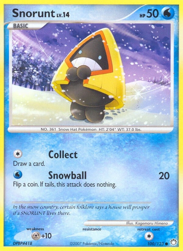 Snorunt (100/123) (Mysterious Treasures) (MT)