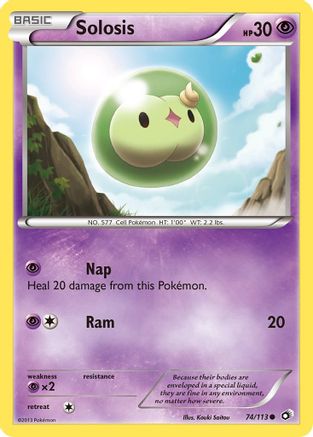 Solosis 074/113 - Legendary Treasures Reverse Holofoil