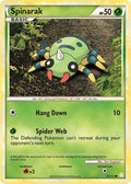 Spinarak 083/123 - HeartGold SoulSilver Reverse Holofoil