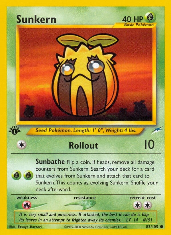 Sunkern (083/105) (Neo Destiny) (N4)