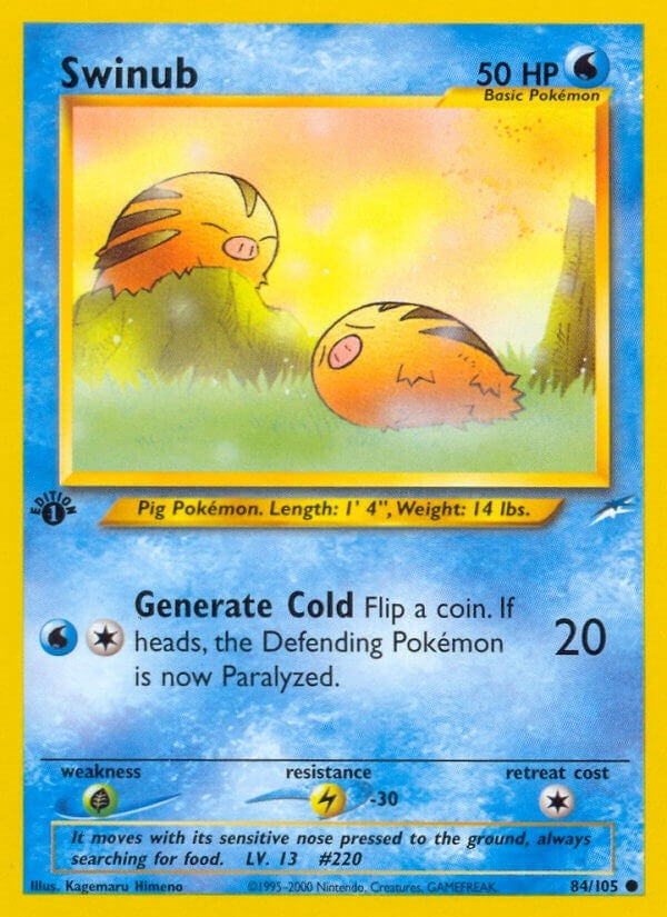 Swinub (084/105) (Neo Destiny) (N4)