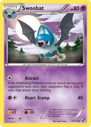 Swoobat 051/114 - Black and White