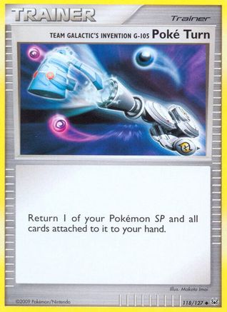Team Galactic's Invention GPoke Turn 118/127 - Platinum