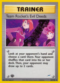 Team Rocket's Evil Deeds (103/105) (Neo Destiny) (N4)