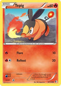 Tepig 024/149 - Boundaries Crossed Reverse Holofoil