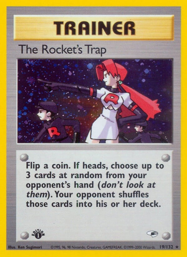 The Rocket's Trap (019/132) (Gym Heroes) (G1)