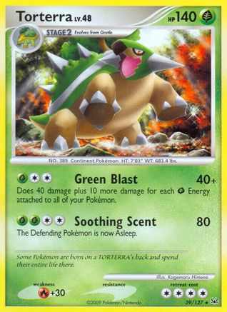 Torterra 039/127 - Platinum
