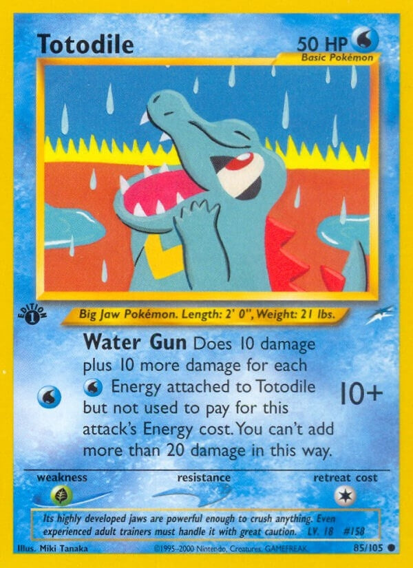 Totodile (085/105) (Neo Destiny) (N4)
