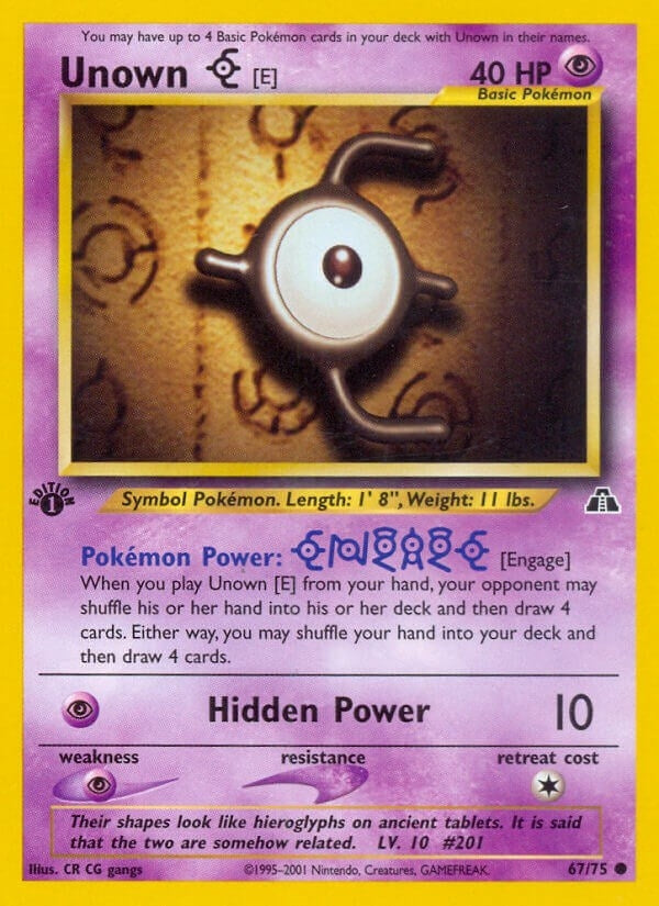 Unown [E] (67/75) (Neo Discovery) (N2)