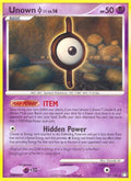 Unown [I] (37/123) (Mysterious Treasures) (MT)