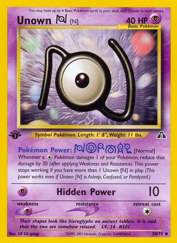 Unown [N] (50/75) (Neo Discovery) (N2)