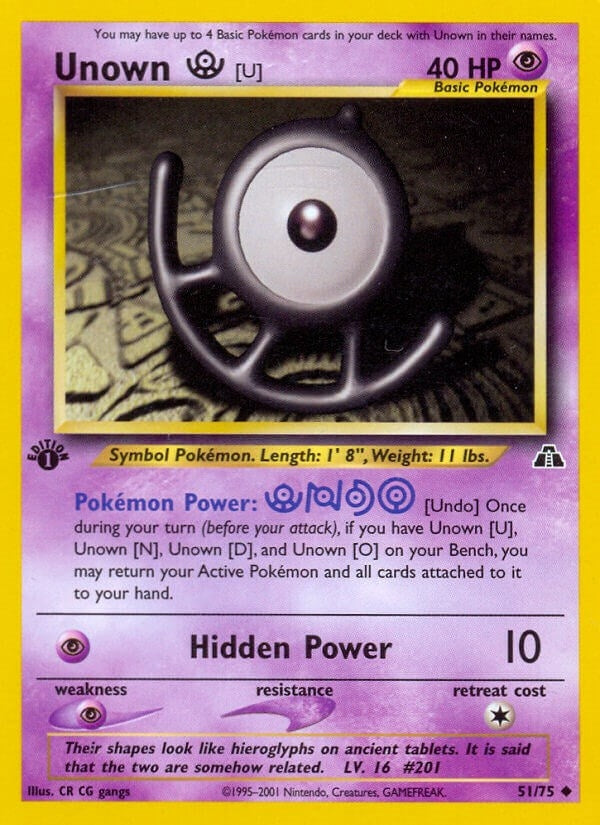 Unown [U] (51/75) (Neo Discovery) (N2)