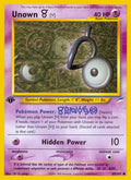 Unown [V] (089/105) (Neo Destiny) (N4)
