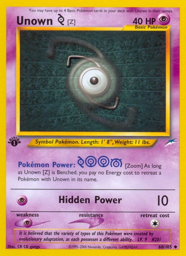 Unown [Z] (060/105) (Neo Destiny) (N4)