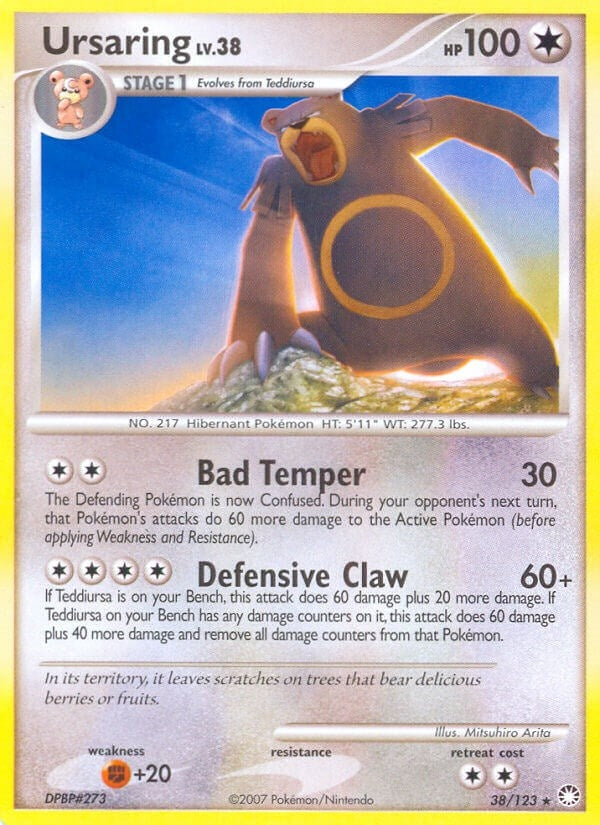 Ursaring (38/123) (Mysterious Treasures) (MT)