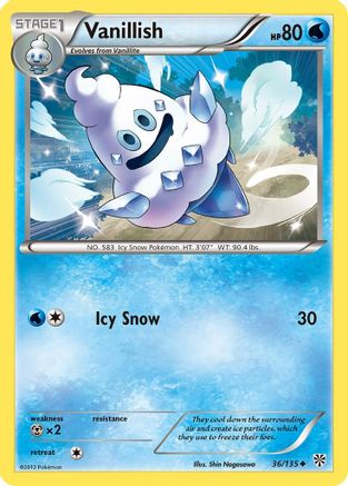 Vanillish 036/135 - Plasma Storm