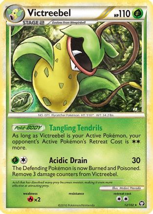 Victreebel 012/102 - Triumphant Holofoil