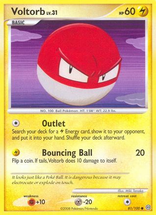 Voltorb 081/100 - Stormfront