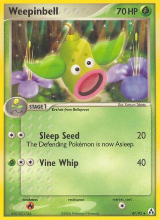Weepinbell 047/92 - Legend Maker